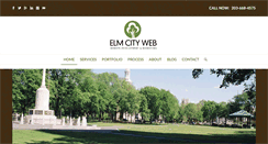 Desktop Screenshot of elmcityweb.com